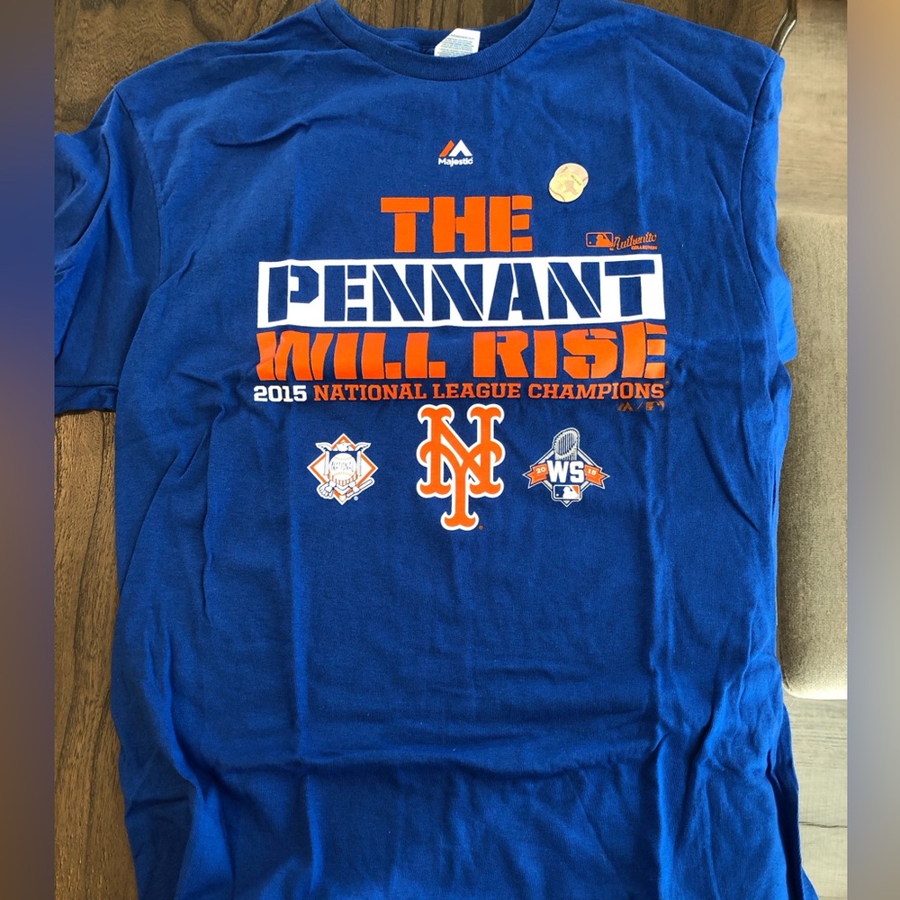Mets 2015 National Champs Tee Shirt Size L
